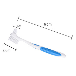 Brosse à dents Jacquard pour prothèses dentaires, qualité dentaire, élimine la plaque, rafraîchit l'haleine et nettoie les prothèses. - Product Image 1