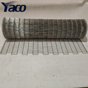 Linh hoạt băng tải Z loại thép không gỉ <span class=keywords><strong>enrober</strong></span> dây lưới vành đai - Product Image 1