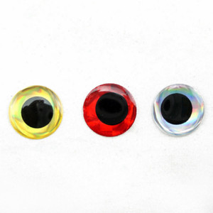 3D Bâton De Pêche Ovale Élève Leurre Yeux pour Faire Des Appâts et Mouche Lumineux Époxy Poisson Yeux Résine | Oeil - Product Image 1