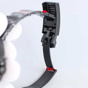 Đồng hồ nam tự động 40mm 5A màu đen tự động ngày Quay số màu đen sapphire kính xoay gốm bezel vít vương miện - Product Image 5