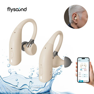 Flysonds New Arrival bán buôn không thấm nước sạc mini trợ thính cho người cao niên với tiếng ồn-hủy bỏ và ù tai cứu trợ - Product Image 1