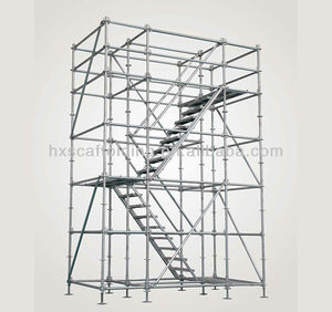 Trọng lượng nhẹ kwikstage nền tảng Xây dựng nhôm giàn giáo tháp cầu thang thang để bán - Product Image 5