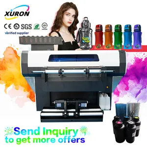 Impressora UV DTF totalmente automática para impressão em grande escala, novo formato, 300 mm, 600 mm, multifuncional, novo