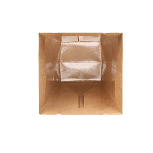 <strong>50</strong> <strong>Lb</strong> Food Waste Disposable Compost Compostable 100% Biodegradable Brown Craft Kraft Waxed Paper Garbage <strong>Bags</strong> - Product Image 6