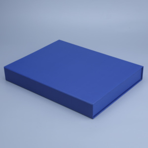 Luxury Custom Logo Blue <b>Magnetic</b> Gift Paper Box Recyclable Folding Hard Rigid Packaging Boxes With Magnet Lid - Product Image 2