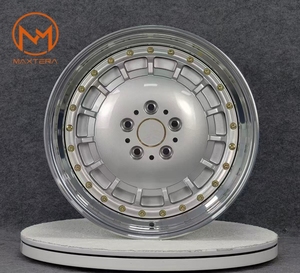 Vente directe d'usine en stock, jantes forgées de style Gullideckel 17x8 ET13 pour Mercedes-Benz W124 W201 W126 W140 R107 R129, jantes en alliage - Product Image 1