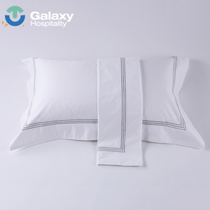 <strong>China</strong> Manufacturer Cheap Cotton Hotel Double <strong>Plain</strong> White <strong>Bedsheet</strong> - Product Image 4