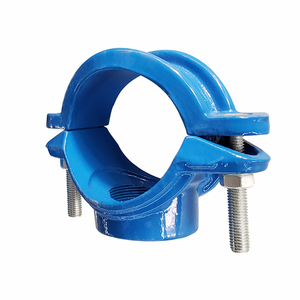 Ống sắt dễ uốn kẹp ống sắt dễ uốn DN50 với 1 inch Tapping yên kẹp - Product Image 1