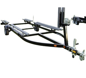 <span class=keywords><strong>Remorque</strong></span> pour <span class=keywords><strong>bateau</strong></span> et embarcation EZ-hauler fabriquée en usine BCT7400 7,4 m en acier noir avec une charge utile maximale de 1000 kg - Product Image 1