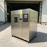 Chambre d'essai environnementale à choc thermique en acier inoxydable, testeur de choc thermique programmable à contrôle PID pour cartes électroniques PCB