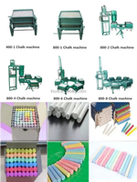 Machine Industrielle de Fabrication de Craie de Couleur Petite et d'Occasion en Bon État, Pratique et Facile à Utiliser, à Vendre