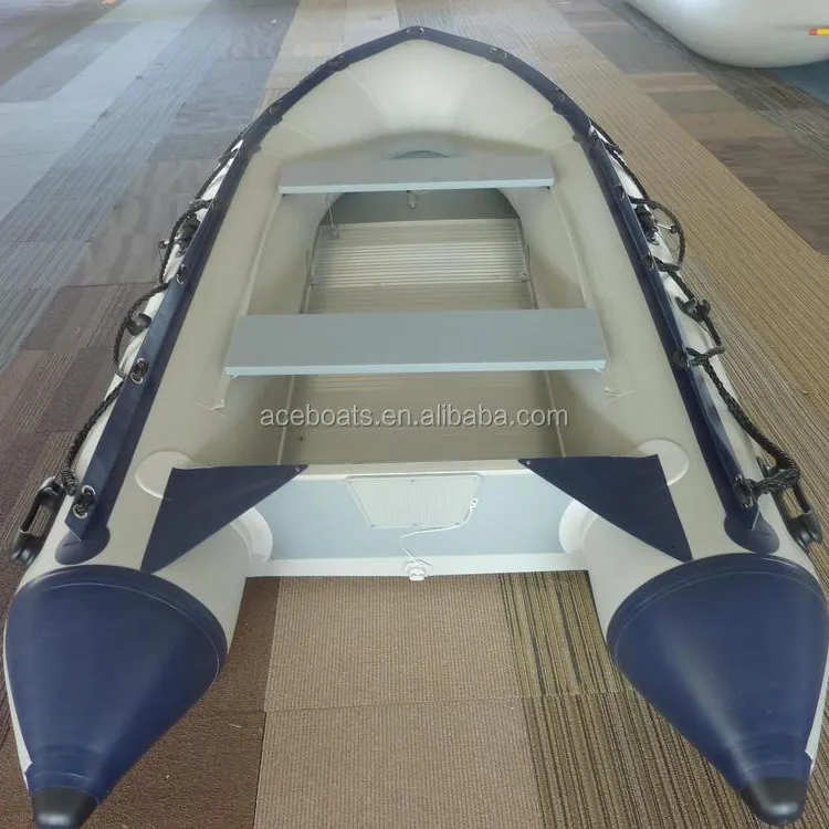 Foldable inflatable boat ASA-330 aluminum boat