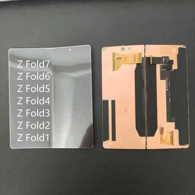 Mobile Phones Lcds for Samsung Z Fold2 Fold3 Fold4 Fold5 Fold6 Fold7 Fold 2 3 4 5 6 7 Touch Screen Lcd Display Original AMOLED