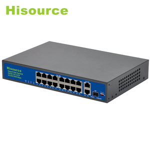 250m và Vlan Gigabit 2 RJ45 cổng uplink và 1 SFP <span class=keywords><strong>16</strong></span> cổng <span class=keywords><strong>PoE</strong></span> chuyển đổi sử dụng cho hệ thống CCTV - Product Image 2
