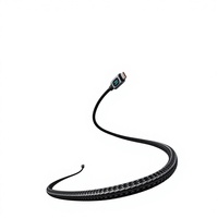LKTOP 100W Kabel Transfer Data USB-C Ganda Port Aluminium Alloy Inti Tembaga Nylon PVC untuk Aksesoris Drone DJI 1 Meter