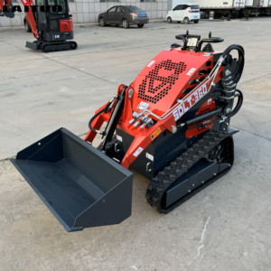 أرخص لودر صغير متعدد الوظائف من المصنع مباشرة، لودر انزلاقي التوجيه مع ملحقات - Product Image 6