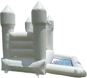 Château <span class=keywords><strong>gonflable</strong></span> <span class=keywords><strong>Minnie</strong></span> pour extérieur, idéal pour mariages, avec piscine intégrée – Vente en gros - Product Image 4