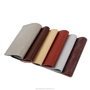 Litchi grain microfiber leather for sofa microfibra piel sintetica microfibra piel sinttica