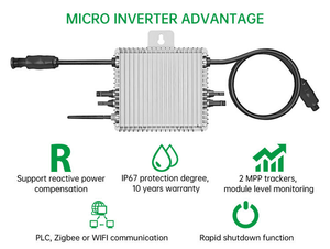 <span class=keywords><strong>Deye</strong></span> Microinverter <span class=keywords><strong>2000W</strong></span> 2 <span class=keywords><strong>2000W</strong></span> 4 MPP Trackers y monitoreo de nivel de módulo para usted - Product Image 6
