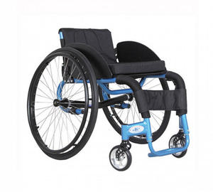 Silla <span class=keywords><strong>de</strong></span> <span class=keywords><strong>Ruedas</strong></span> Deportiva <span class=keywords><strong>de</strong></span> Rehabilitación, Ligera, Tipo Manual - Product Image 3
