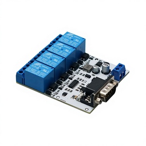 รีเลย์ DIUSTOU RS232 Modbus (1/2/3/4, ออปโต) รีเลย์ RS232 Modbus, ออปโตคัปเปลอร์ควบคุมแบบอนุกรม, MCU 8 บิต พร้อม SP3232 L390 - Product Image 1