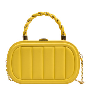Bolso cuadrado de diseñador para mujer, bolso de mano de mujer con entramado, caja de monederos para mujer, bolsos de hombro tipo bandolera, bolsos multicolores para mujer - Product Image 5