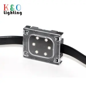 1.44w ip68 dc 24v דקורטיביים הוביל אור פיקסל rgb rgbw עמיד למים עבור עץ חג המולד