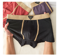 Nouveaux boxers en coton pour hommes, de haute qualité, antibactériens, respirants, avec grande poche, pour homme, personnalisables