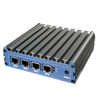 Appareil pare-feu 4 ports LAN 2.5G Nano Mini PC Quad Core Celeron J1900 E3845 DDR3 8 Go de RAM Routeur logiciel Pfsense Mini PC