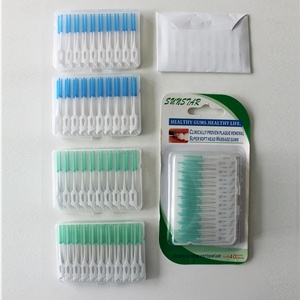 2024 nuovi produttori all'ingrosso spazzola <span class=keywords><strong>dentale</strong></span> in plastica ortodontica morbida spazzola interdentale per massaggio - Product Image 5