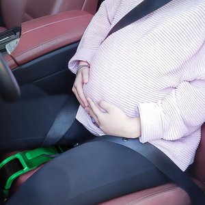 Ceinture de sécurité de conduite spéciale pour les femmes enceintes Ceinture d'assurance automobile anti-ventre Protection du ventre du copilote Taille personnalisée en acier - Product Image 4