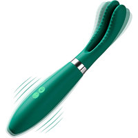 Kovida Silikon-Vibrator für Frauen Klitoris G-Punkt Männlicher Penis Sexspielzeug Großpackung Massagegerät Elektrische Vibration Nippelklemmen