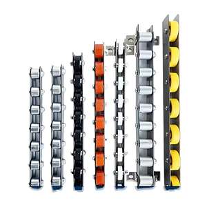 Высококачественный гравитационный роликовый конвейер, пластиковый роликовый трек для системы стеллажей для труб - Product Image 5