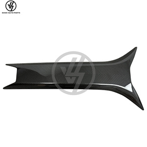 RYFT Style Dry Carbon Fiber Glossy Twill <b>Weave</b> Roof Air Vent Outlet Trim for 720S 2015-2018 Car Body <b>Kit</b> Parts 6-Month - Product Image 2