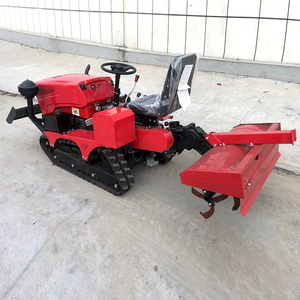 Small Remote-Controlled Rotary Tiller <b>Cultivator</b> Mini Crawler Tractor for Agricultural Tractor Powered <b>Cultivator</b> - Product Image 3