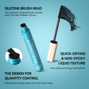 Mascara sans grumeaux, waterproof, facile à enlever, glisse en douceur, film flexible, léger, définition volumineuse, cils extrêmes - Product Image 4