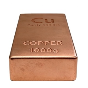 Solid Copper Investment <b>Bar</b> 99.9% Pure Copper Ingots - Product Image 4