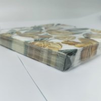 Serviettes en papier jetables imprimées sur mesure avec logo de marque, publicité pour les restaurants de restauration rapide