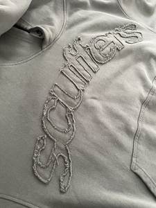 เสื้อยืดคอตตอน 100% ทรงโอเวอร์ไซส์ ปักลายแบบกำหนดเอง - Product Image 4