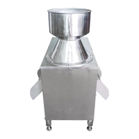 Commerciële Roestvrijstalen Volautomatische 3kw Crusher Shredder Voor Kokosmelk Fruit Plantaardige Verwerking