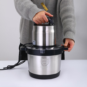 Nouveau <span class=keywords><strong>Hachoir</strong></span> à <span class=keywords><strong>Viande</strong></span> Électrique en Acier Inoxydable Grande Capacité 12L pour Usage Domestique et Commercial, Broyeur Alimentaire Transfrontalier - Product Image 2