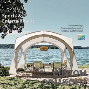 Tente de plage portable imperméable, souple et élastique, résistante au vent, pour camping en plein air, protection solaire, auvent dôme de camping, offre spéciale - Product Image 2