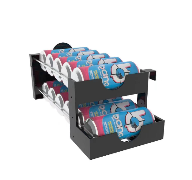 Supermarket Metal Beverage Beer Can Wine Soft Drink Display Stand, Beer Beverage Liquor Store Display Rack — view 5