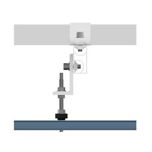 Boulons de fixation solaire M10 en acier inoxydable SUS304 haute résistance avec rondelle en caoutchouc EPDM pour montage de panneaux photovoltaïques sur toiture - Product Image 1