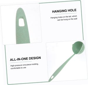 Passoire en maille PC 2-en-1 avec cuillère à fondue et couvercles à long manche, écologique, taille personnalisée, lavage à la main uniquement, ustensile de cuisine pour la maison - Product Image 4