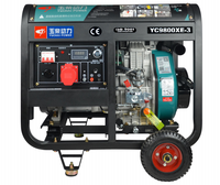 UL-Zertifizierter 220V Dieselgenerator Tragbarer Dieselgenerator Baustellengenerator Diesel