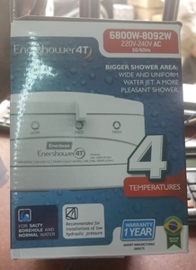 Электрическая душевая лейка Entershower 4T 6800 Вт-8092 Вт, Электрический водонагреватель - Product Image 5