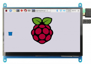 Écran tactile Raspberry Pi 7 pouces (Modèle B) |   Résolution 800×480, luminosité 160 cd/m², interface HD-MI - Product Image 3