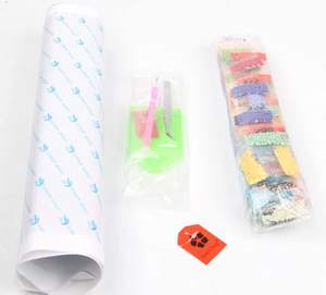 DIY personnalisé 5D Acrylique Diamant Peintures Style Classique Décor À La Maison Fleur Papillon <span class=keywords><strong>Girafe</strong></span> Diamant En Forme De Cristal Specials - Product Image 6