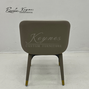 Chaise de restaurant en cuir PU KeynesCommercial |   Sièges de salle à manger rembourrés |   Conception empilable |   Approvisionnement en gros direct usine - Product Image 3